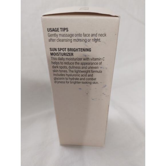 Kinlo Sun Spot Brightening Moisturizer w/Vitamin C 1.7 Fl Oz NIB - Picture 5 of 8